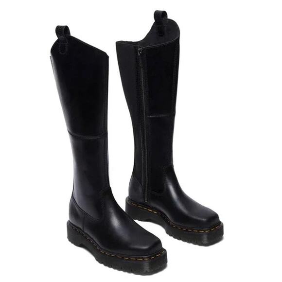 Dr. Martens Black Ankle Boots - Picture 1 of 9